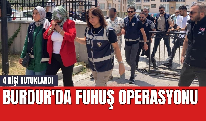 Burdur'da fuh*ş operasyonu