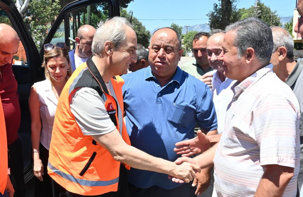 Başkan Kocagöz ilçe genelinde yatırımları inceledi