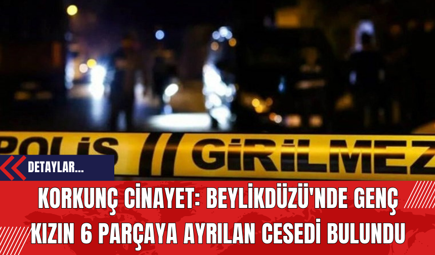 Korkunç Cin*yet: Beylikdüzü'nde Genç Kızın 6 Parçaya Ayrılan Ces*di Bulundu