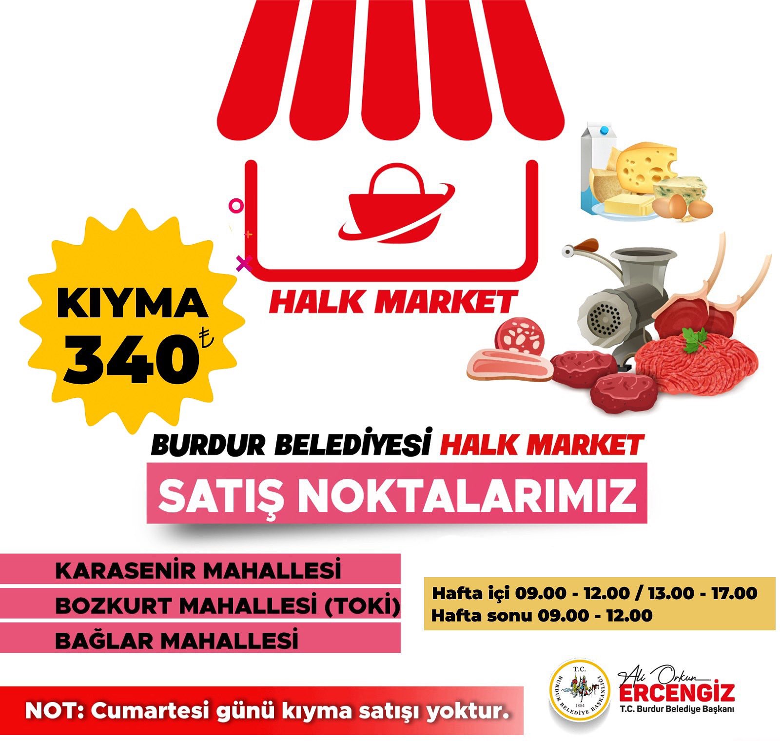 Burdur Halk Markette İndirim! Burdur Halk Markette Kıyma Ne Kadar 2