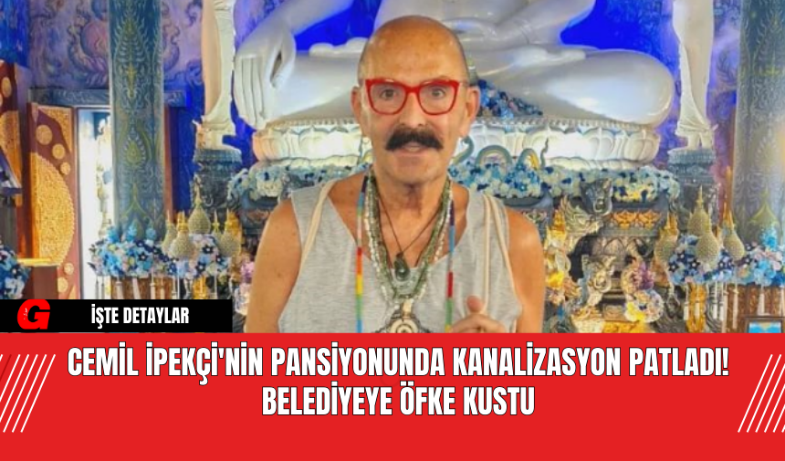 Cemil İpekçi'nin Pansiyonunda Kanalizasyon Patladı! Belediyeye Öfke Kustu