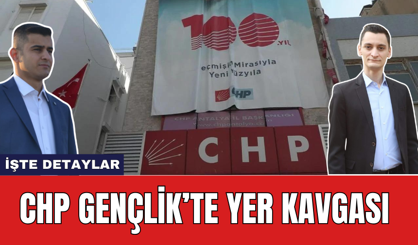 CHP Gençlik’te Yer Kavgası