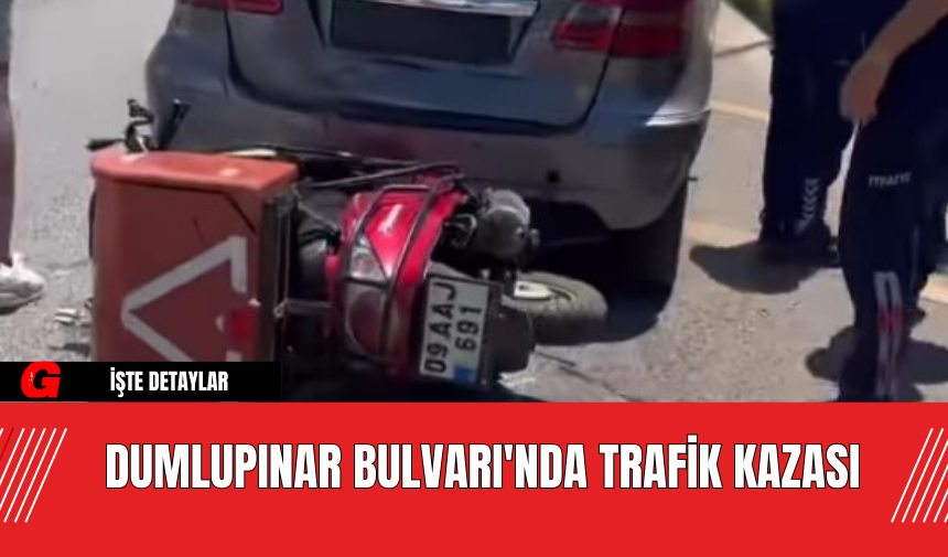 Dumlupınar Bulvarı'nda Trafik Kazası