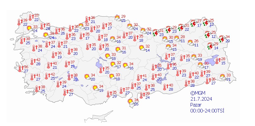 Meteoroloji açıkladı: Bugün hava nasıl olacak? İşte il il hava durumu