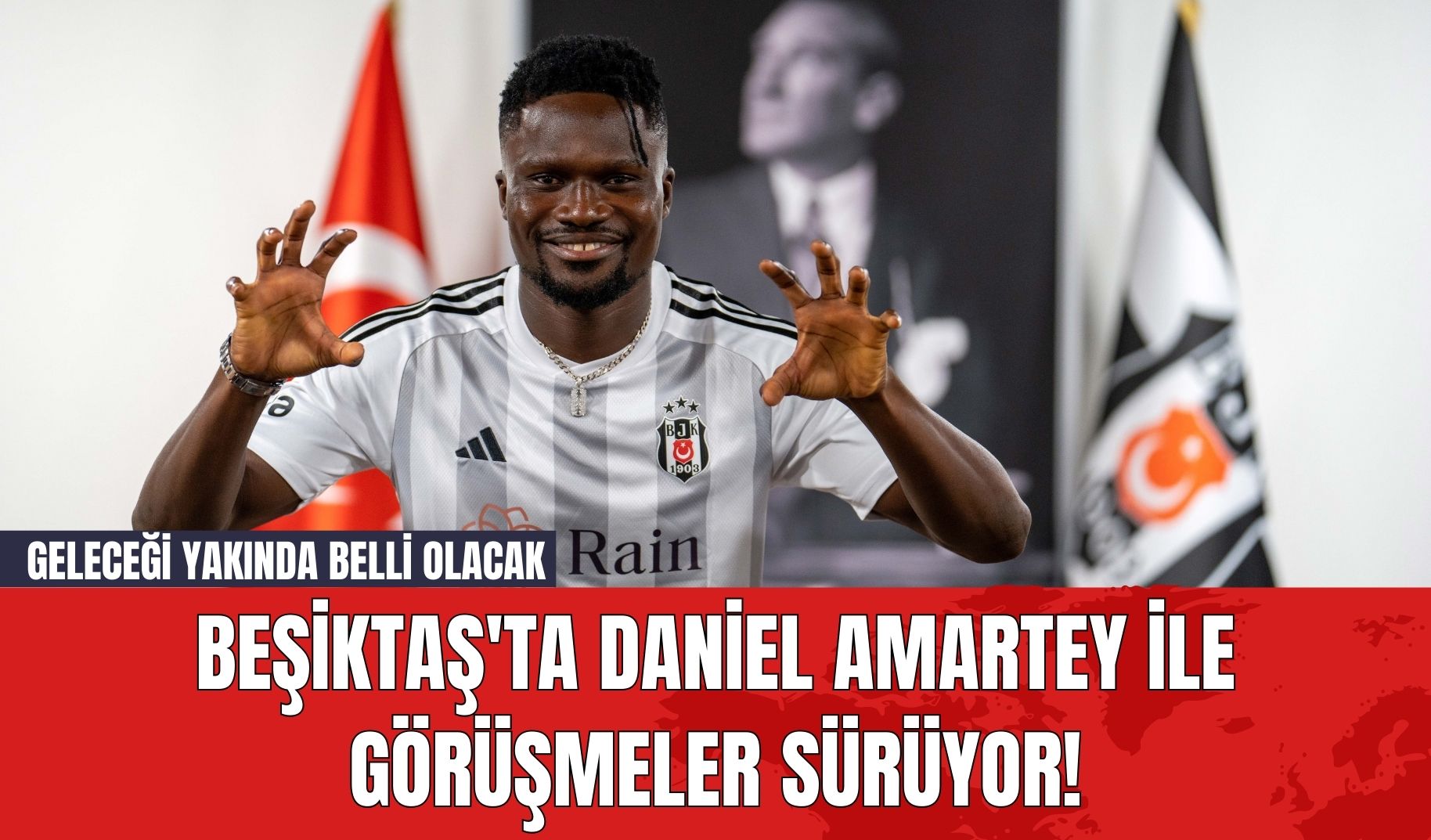 Beşiktaş'ta Daniel Amartey ile Görüşmeler Sürüyor! Geleceği Yakında Belli Olacak