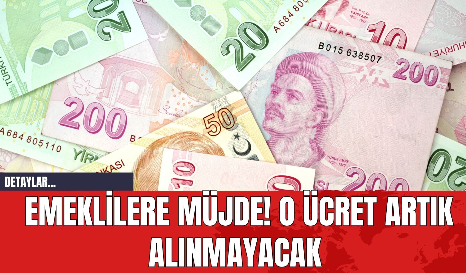 Emeklilere Müjde! O Ücret Artık Alınmayacak