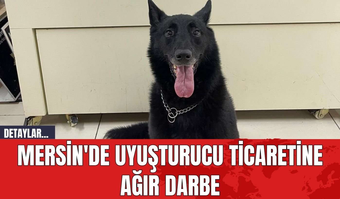 Mersin'de Uyuşturucu Ticaretine Ağır Darbe