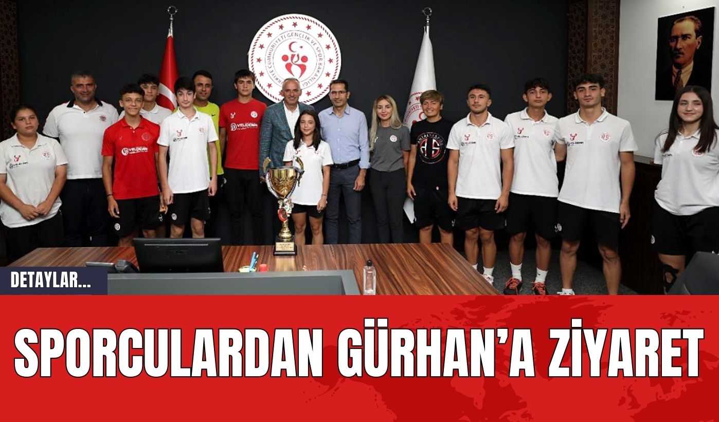 Sporculardan Gürhan’a ziyaret