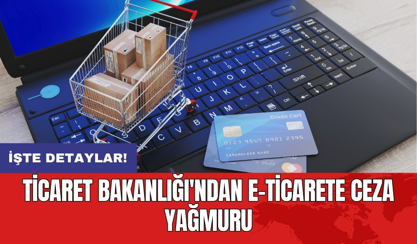 Ticaret Bakanlığı'ndan e-ticarete ceza yağmuru