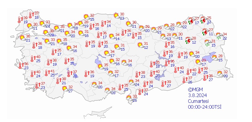 Meteoroloji'den uyarı: Gök gürültülü sağanaklar yolda!