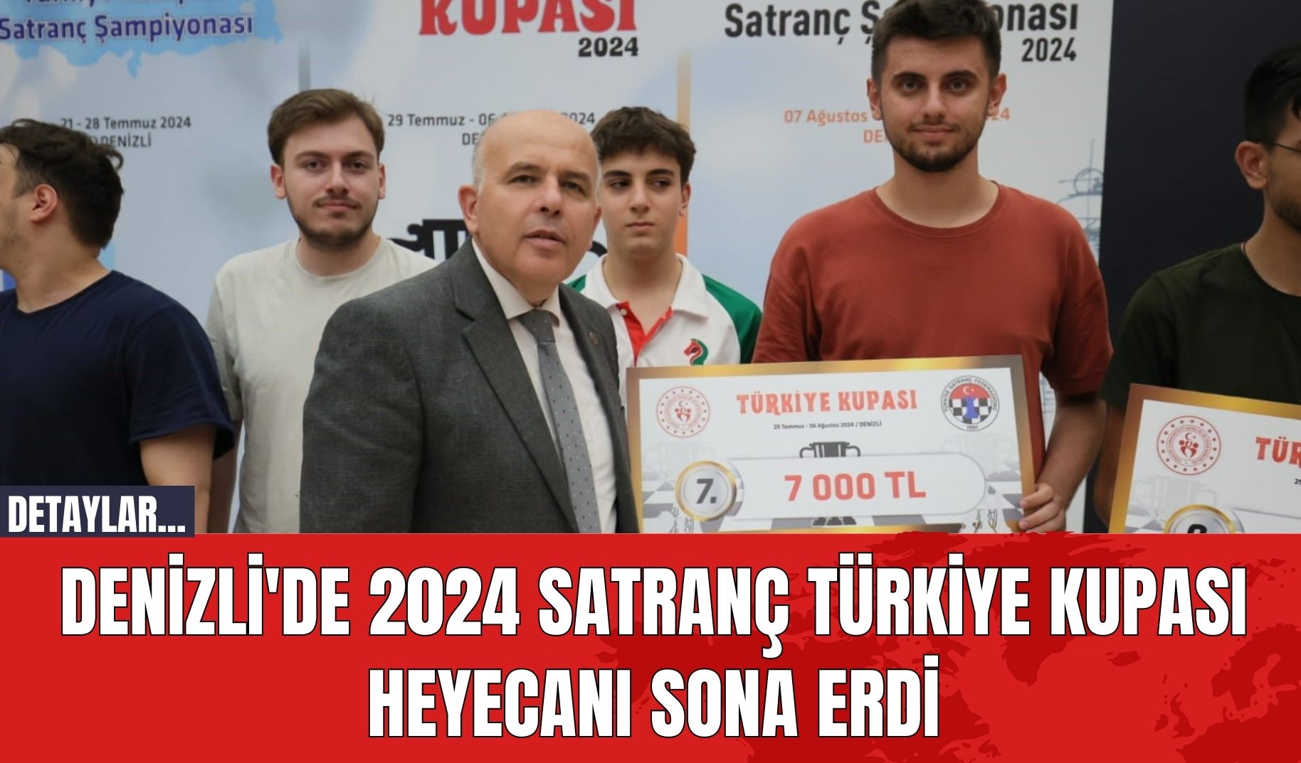 Denizli'de 2024 Satranç Türkiye Kupası Heyecanı Sona Erdi