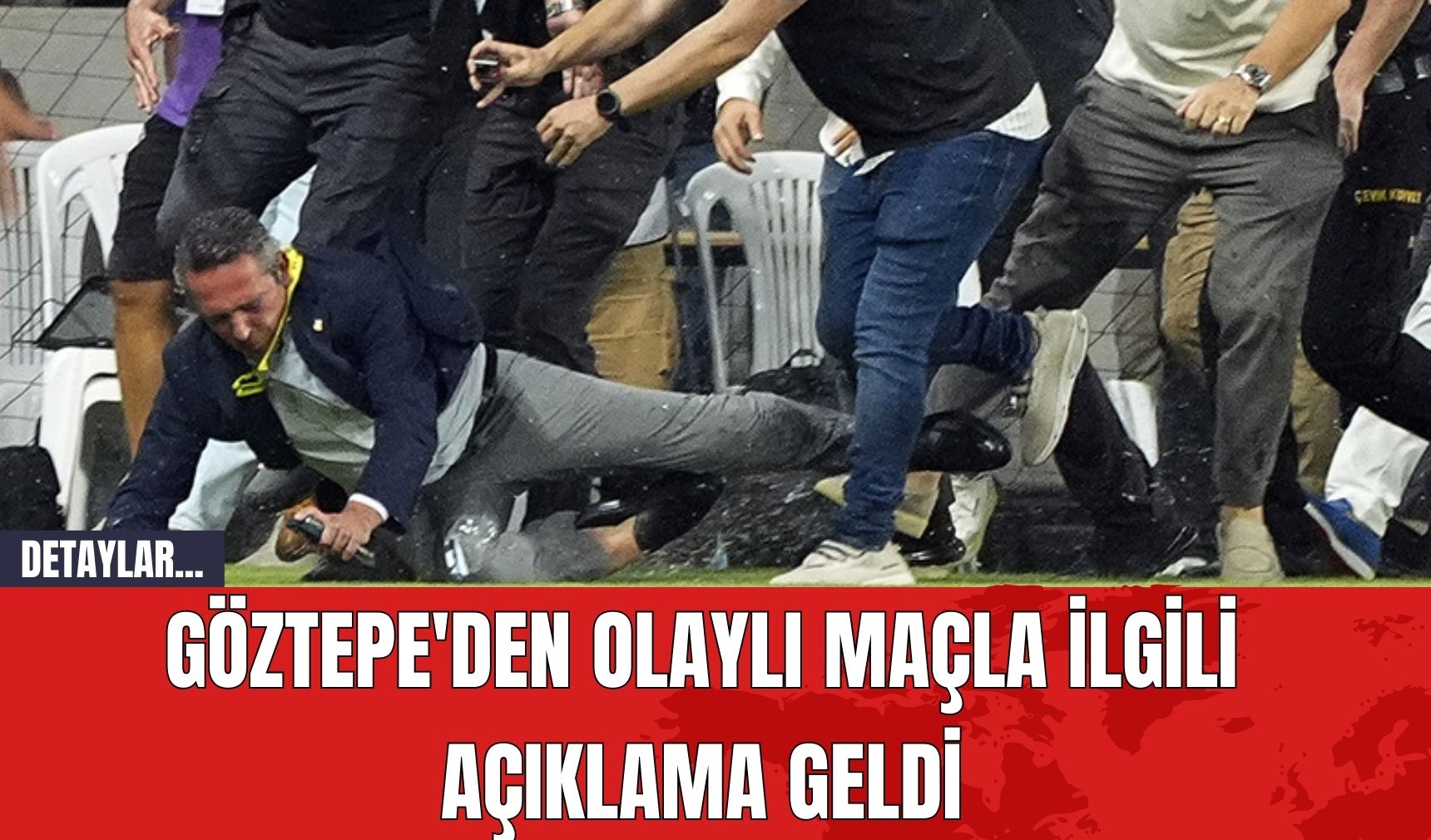 Göztepe'den Olaylı Maçla İlgili Açıklama Geldi