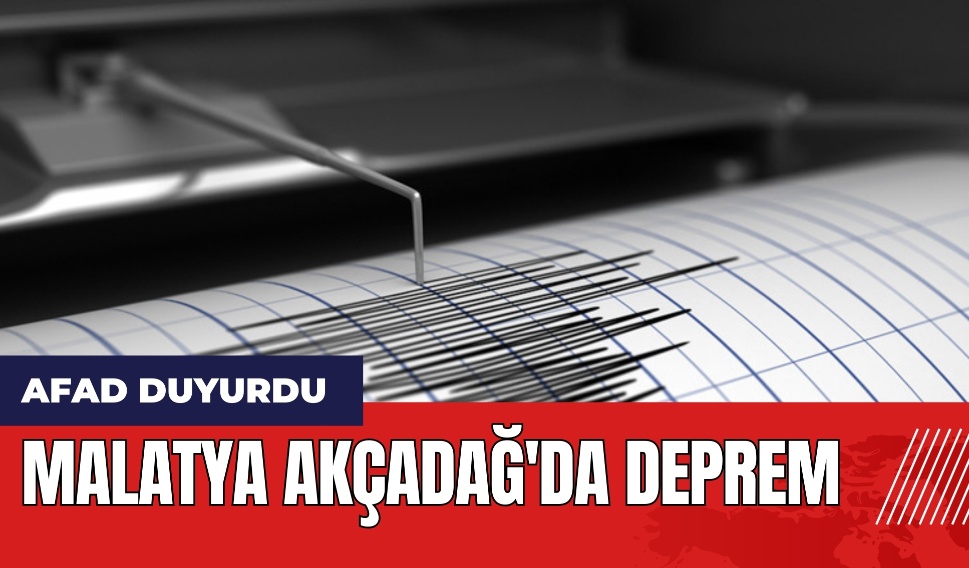 Malatya Akçadağ'da deprem!