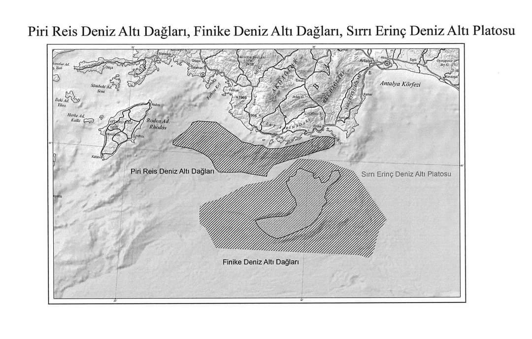 Piri Reis Denizaltı Dağları Nerede  2