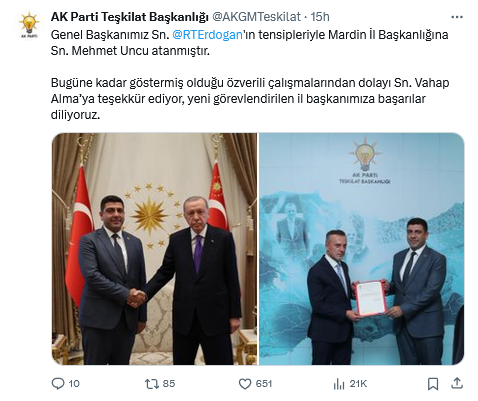 Screenshot 2024 08 08 At 14 27 37 (1) Ak Parti Teşkilat Başkanlığı (@Akgmteskilat) X