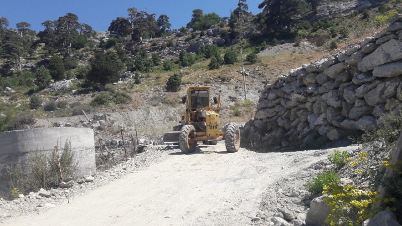 7 Mahallenin yayla yolları tamamlandı