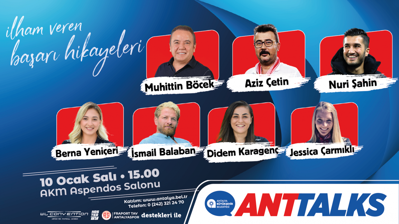 “ANTTALKS” İLHAM VERECEK