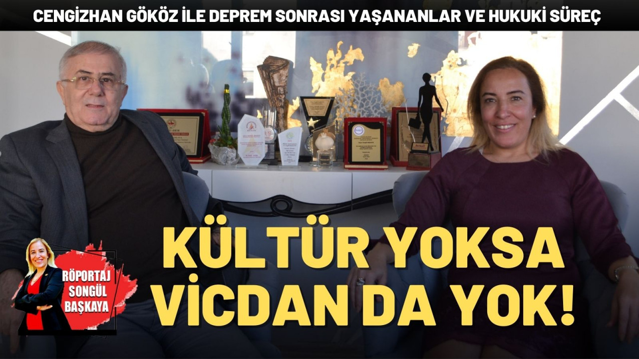 Kültür yoksa vicdan da yok!