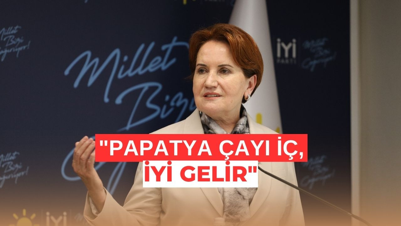 Akşener: Giderayak seni çok gergin gördüm Recep Bey