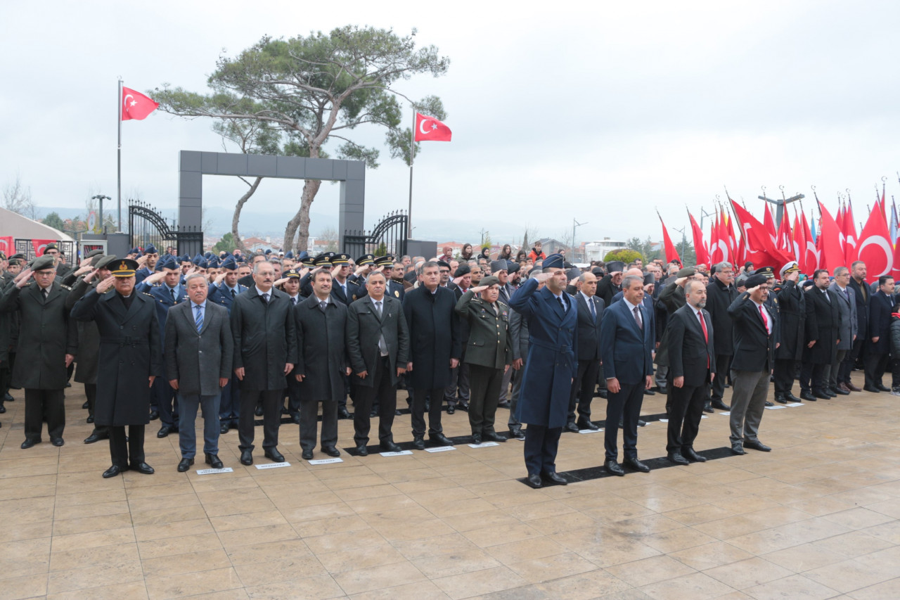 Balıkesir'de 18 Mart töreni gerçekleşti