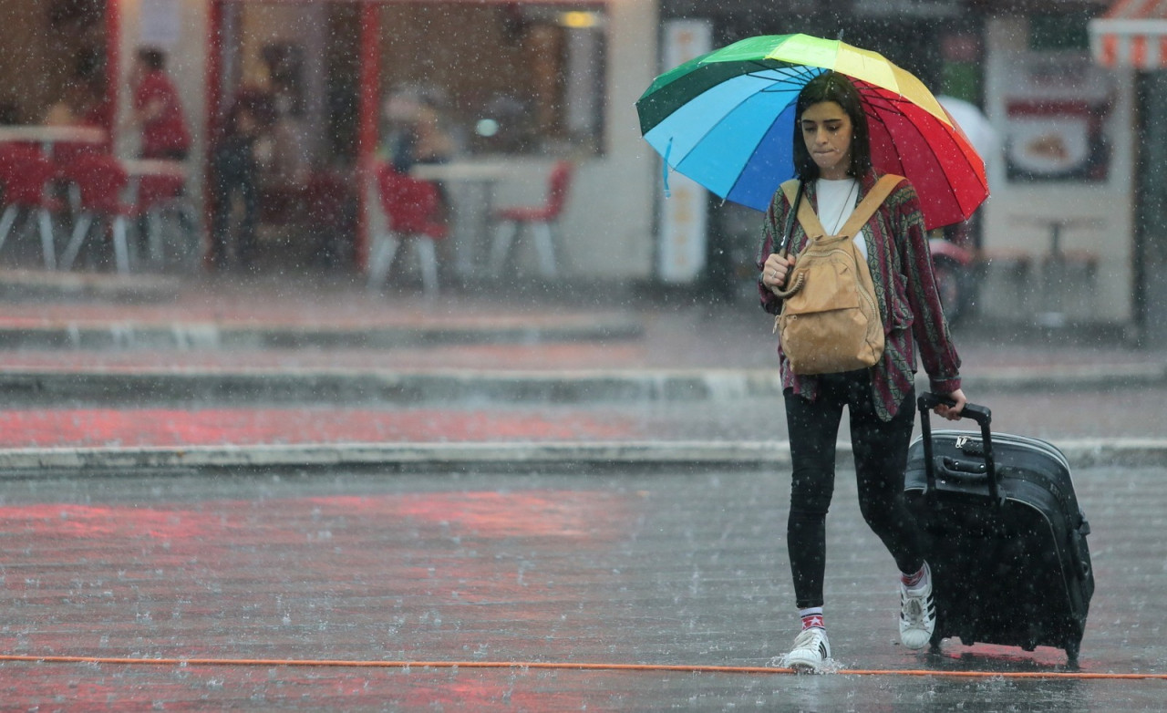 Bursa'da yağmur sevinci