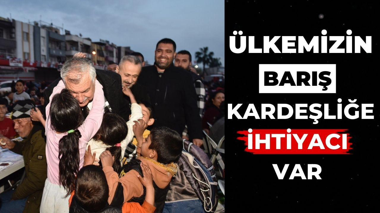 Başkan Zeydan Karalar'dan barış ve kardeşlik çağrısı