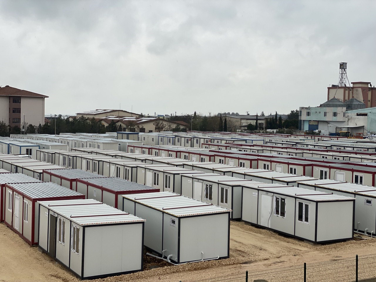 Adıyaman’da işçilere konteyner kent kuruluyor