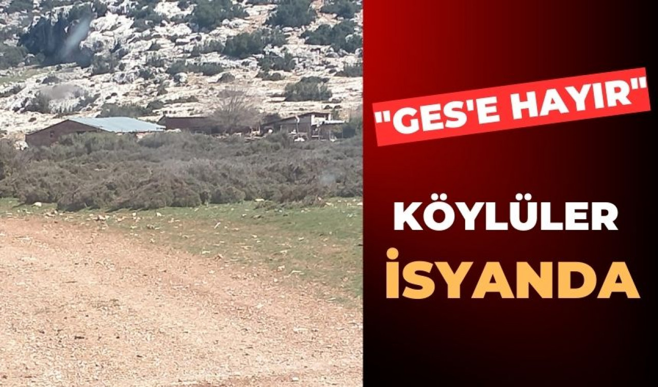 Köylüler mera alanına GES istemiyor!