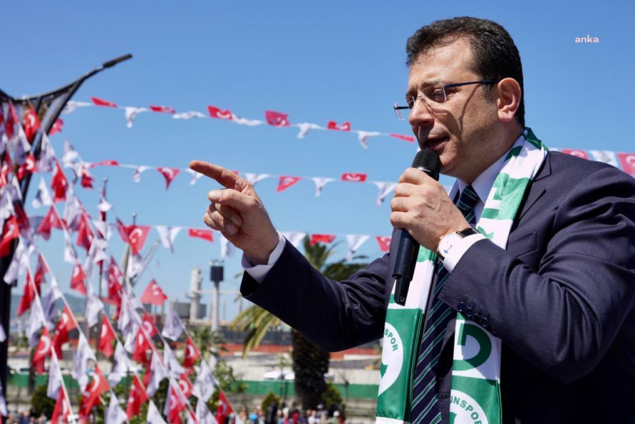 Ekrem İmamoğlu: “Hiçbir şey olmamış gibi davranamayız.”