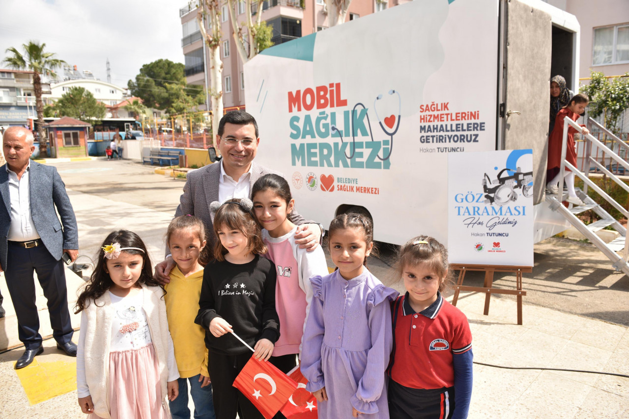 Kepez’den Mobil Göz Sağlığı Merkezi