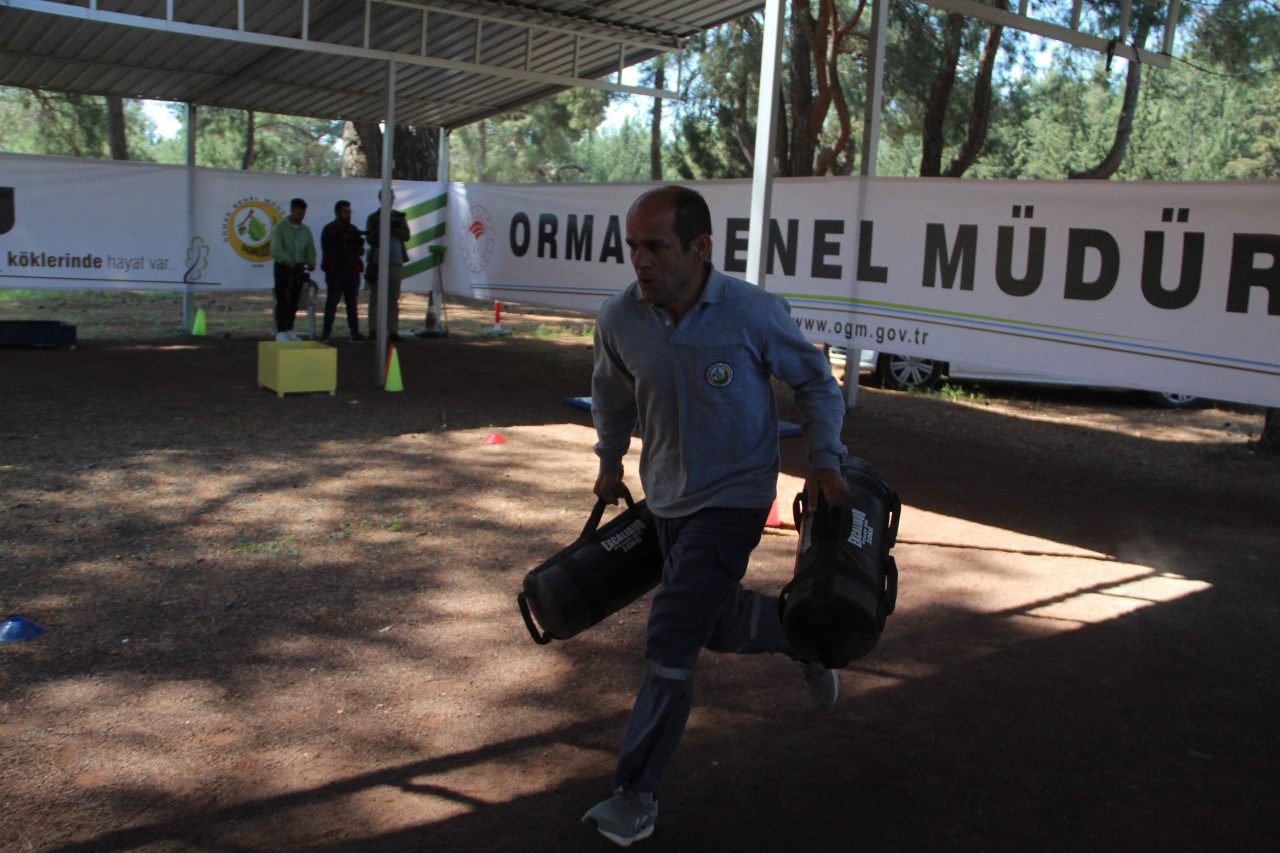 Orman muhafaza memuru adaylarının zorlu sınavı Survivor’ı aratmadı  