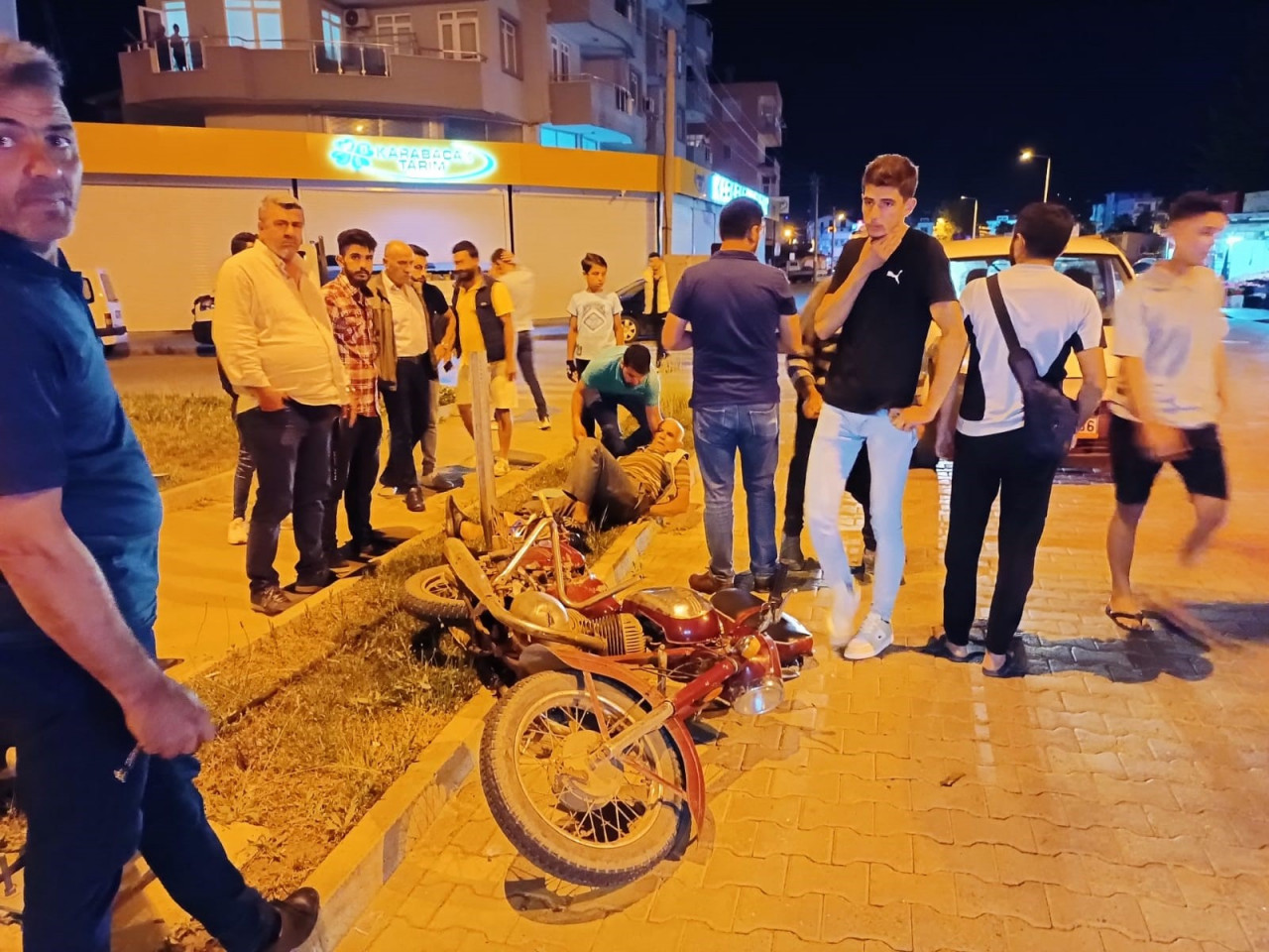 Gazipaşa’da motosiklet kazası