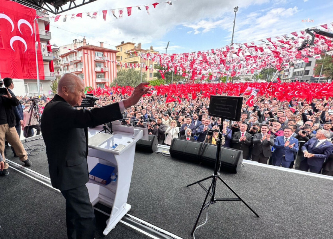 Devlet Bahçeli Balıkesir'de vatandaşlara seslendi