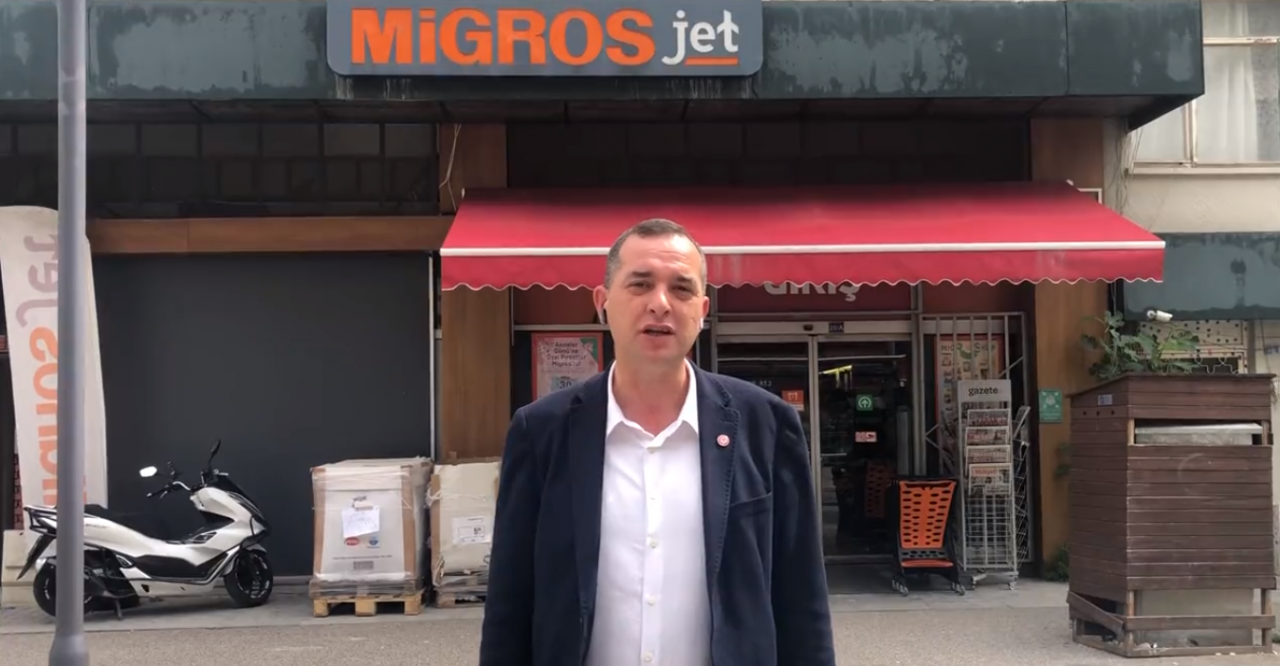 Yunus Başaran’dan Migros emekçilerine destek