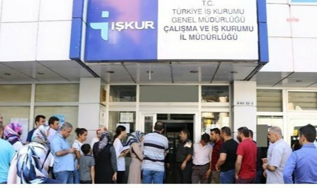 İŞKUR’a kayıtlı işsiz sayısı mayıs ayında yüzde 2,5 arttı