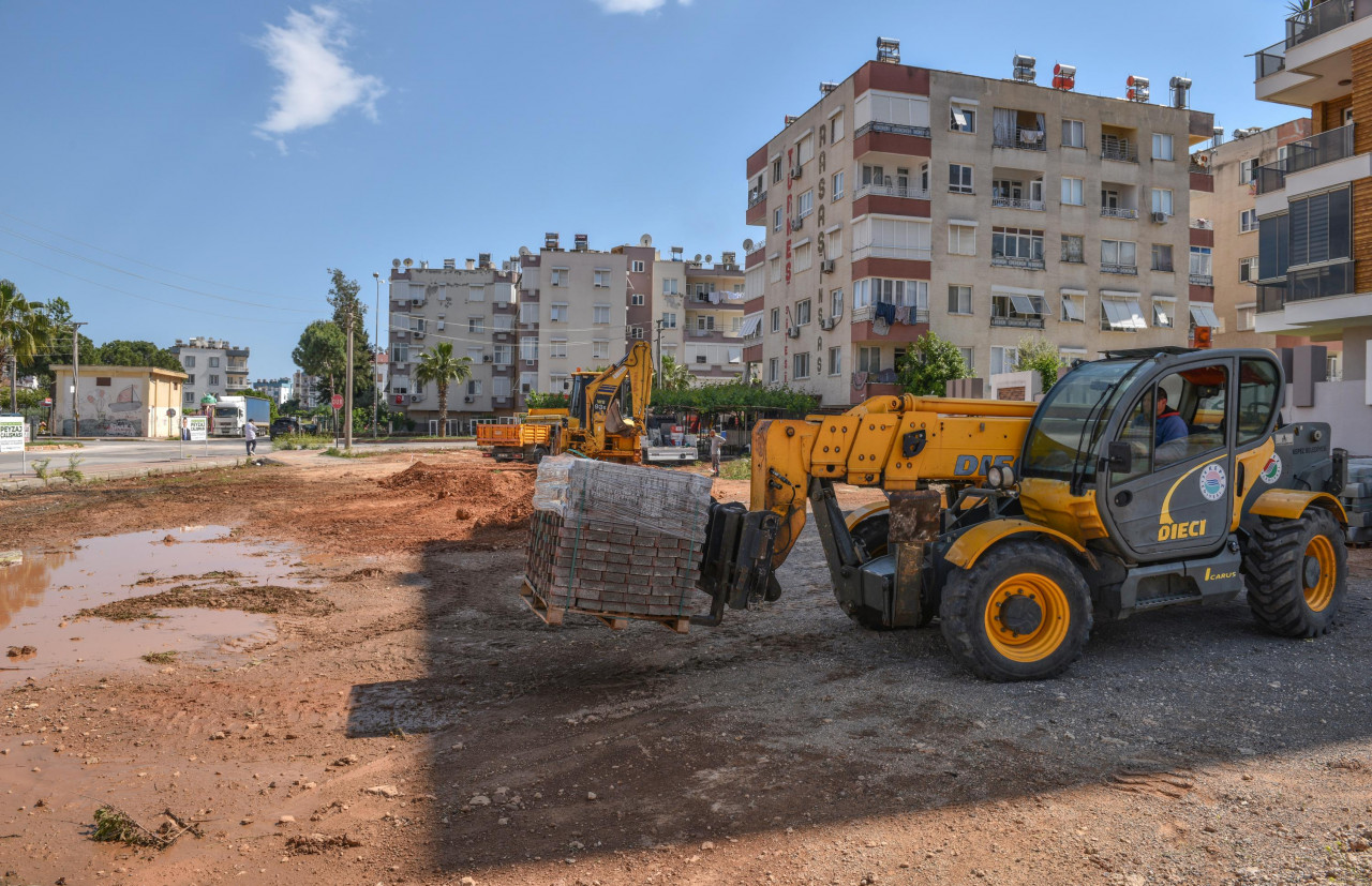 Kepez Aydoğmuş yeşilleniyor