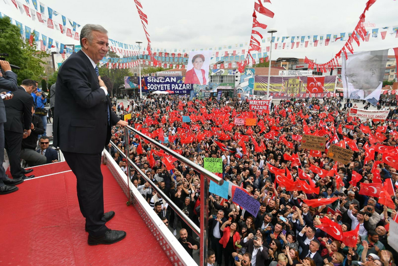 Mansur Yavaş Sincan'da: Bölücülüğü yapan bu iktidardır