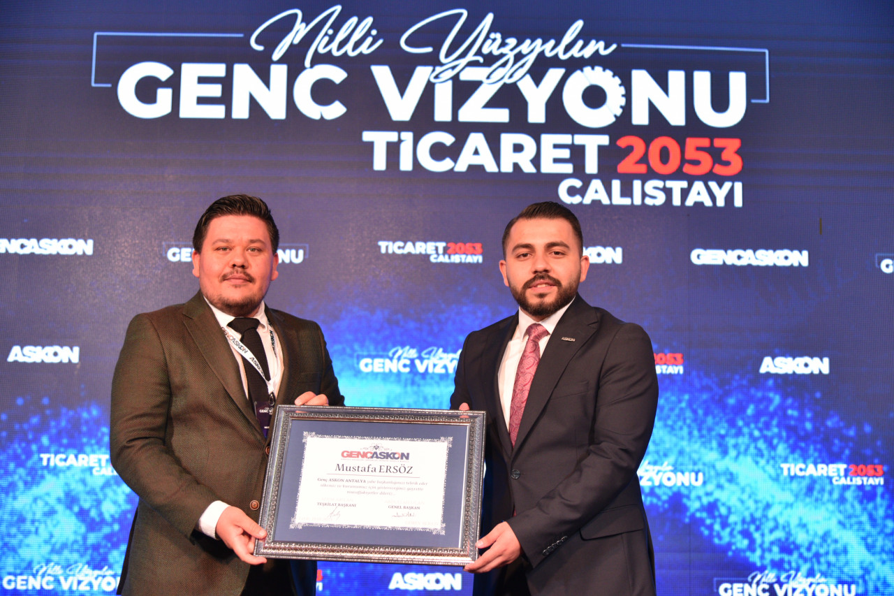 Genç ASKON Antalya’da bayrak değişimi