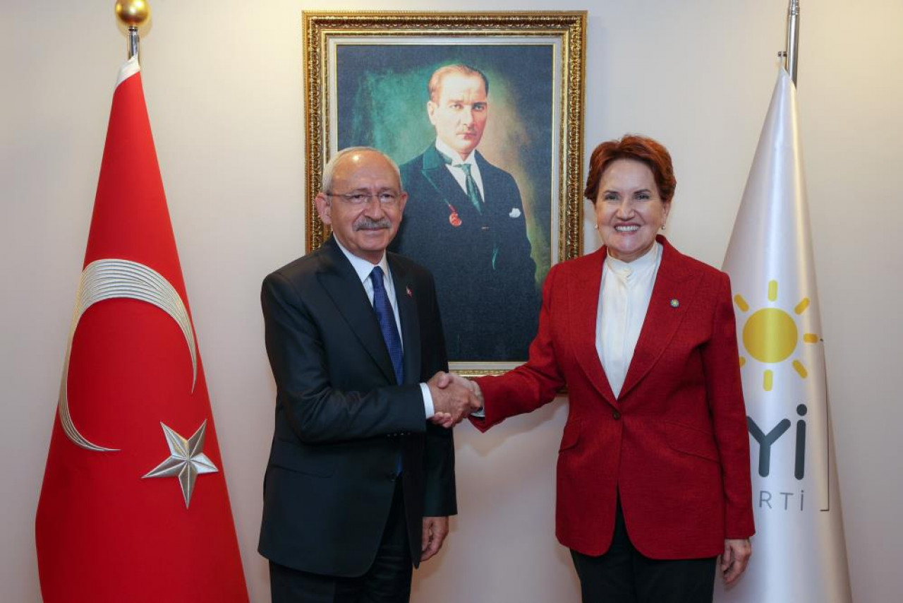 Kılıçdaroğlu Akşener'i ziyaret etti