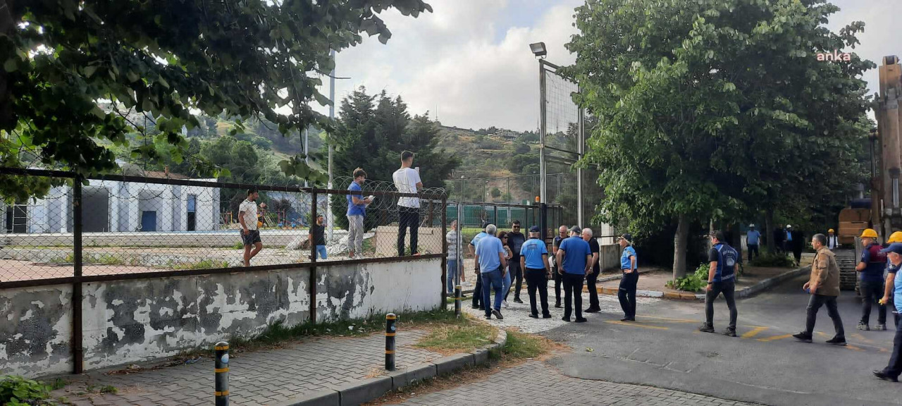 İBB ekiplerine silahlı ve pitbullu saldırı: 1 polis yaralandı