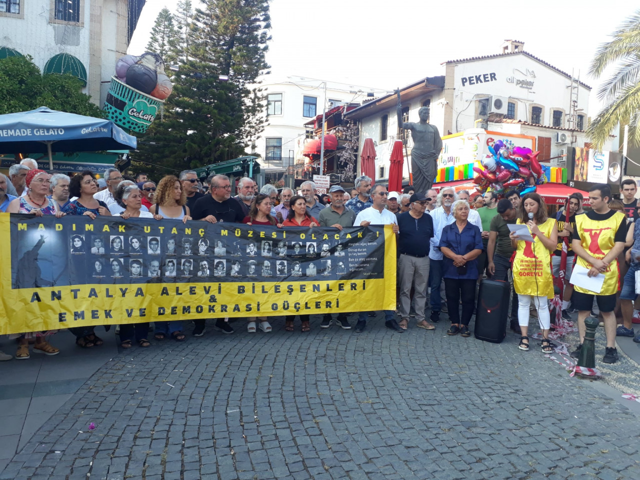 Madımak Katliamı’nın 30’uncu yılında, Antalya'dan tek ses! "Zulme karşı adalet"