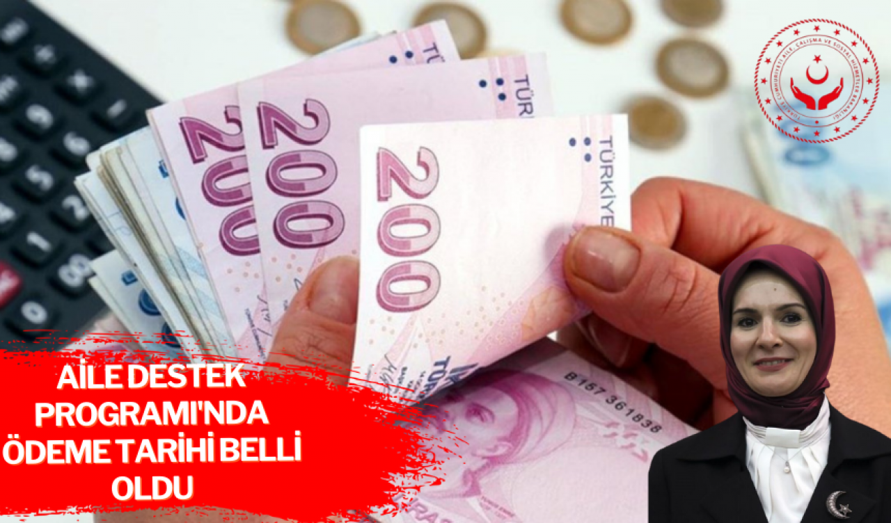 Aile Destek Programı'nda ödeme tarihi belli oldu