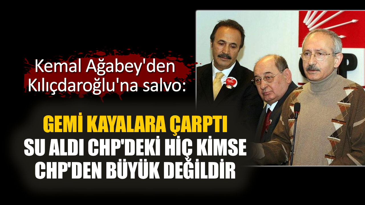 Kemal Ağabey'den Kemal Kılıçdaroğlu'na salvo