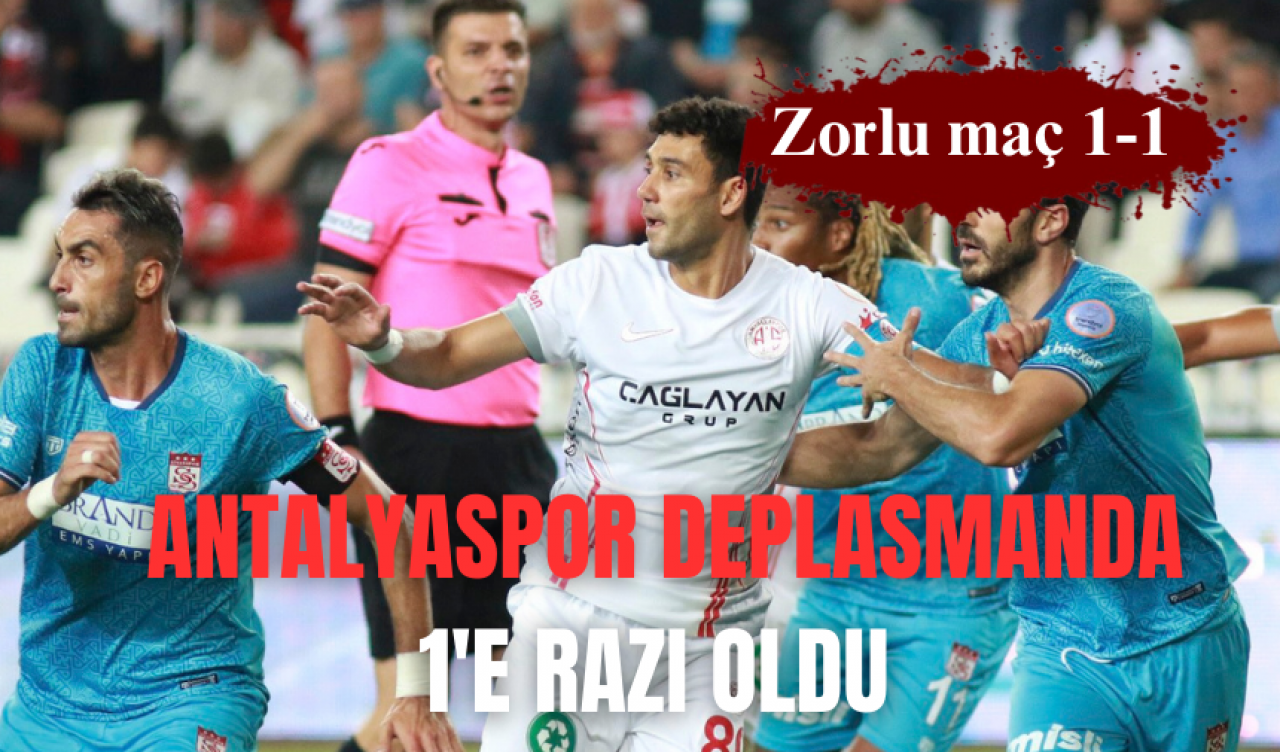 Antalyaspor beraberliğe razı oldu