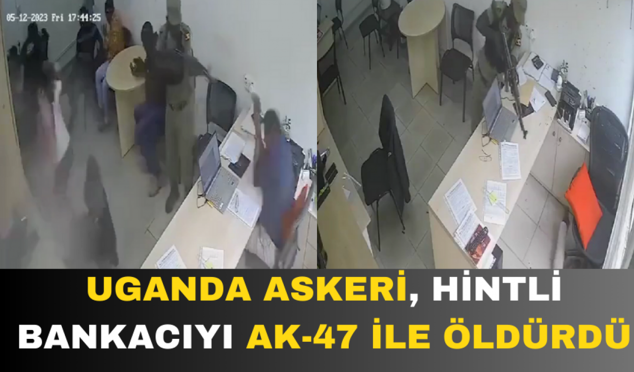 ASKER, BANKACIYI AK-47 İLE ÖLDÜRDÜ