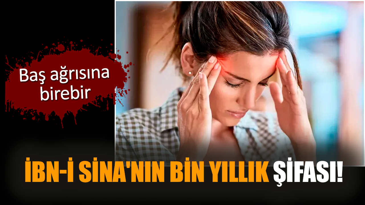 İbn-i Sina'nın bin yıllık şifası! Baş ağrısına birebir