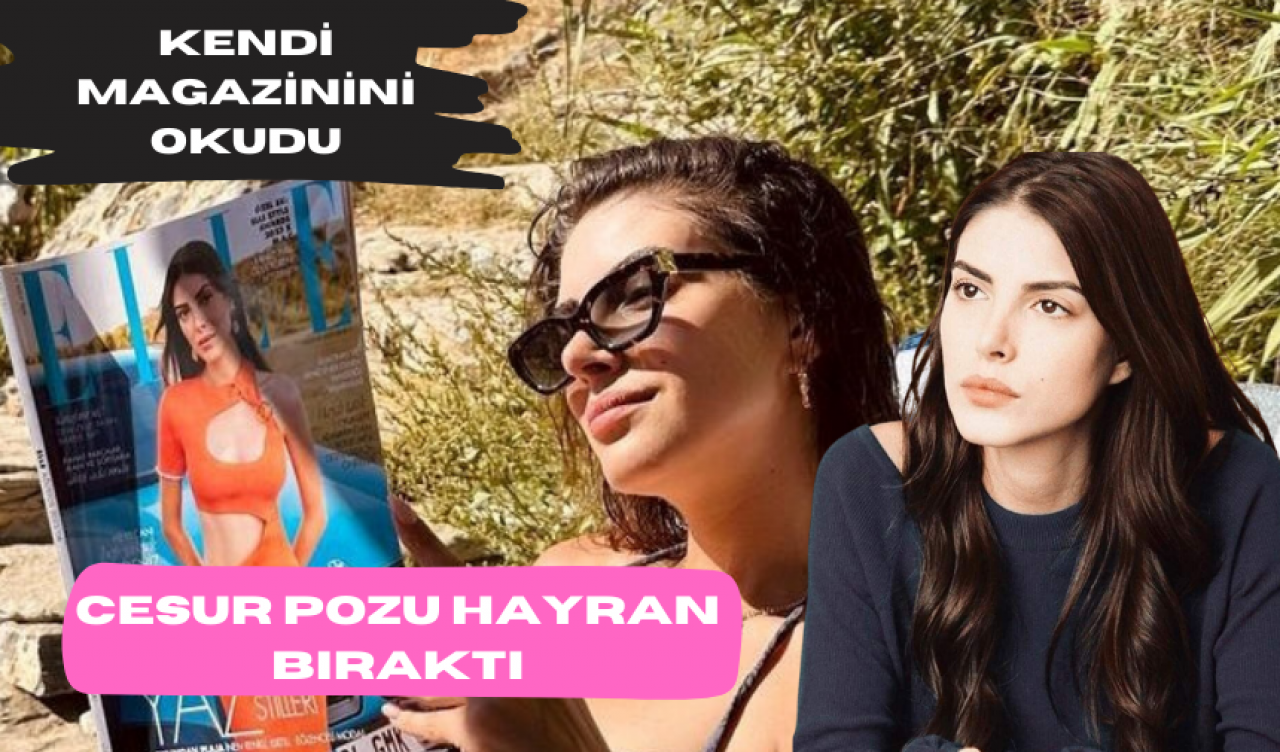 DENİZ BAYSAL'DAN CESUR BİKİNİLİ POZ