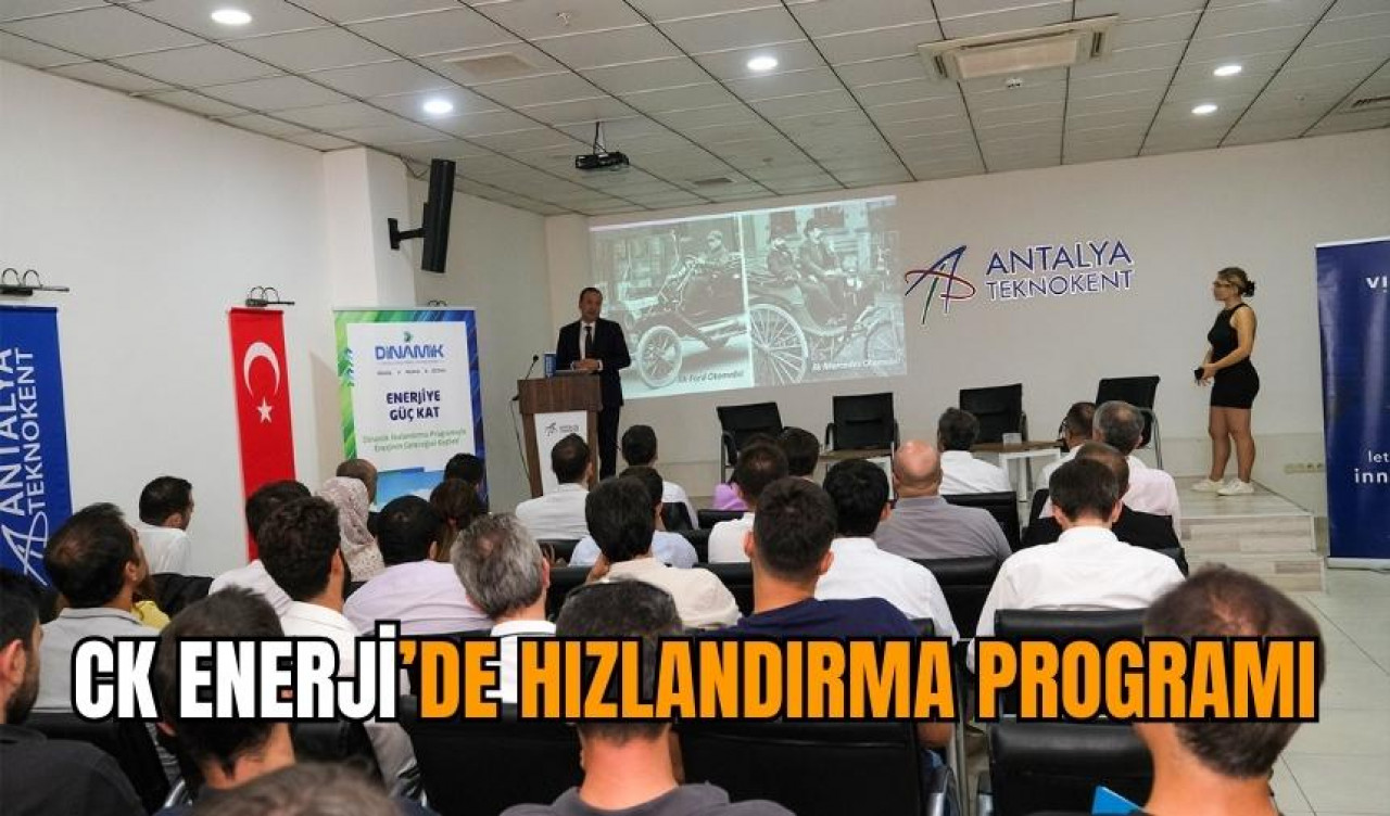 CK Enerji’de hızlandırma programı