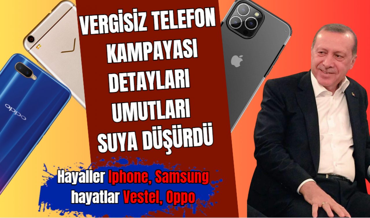 Vergisiz telefon kampanyasında umutlar suya düştü