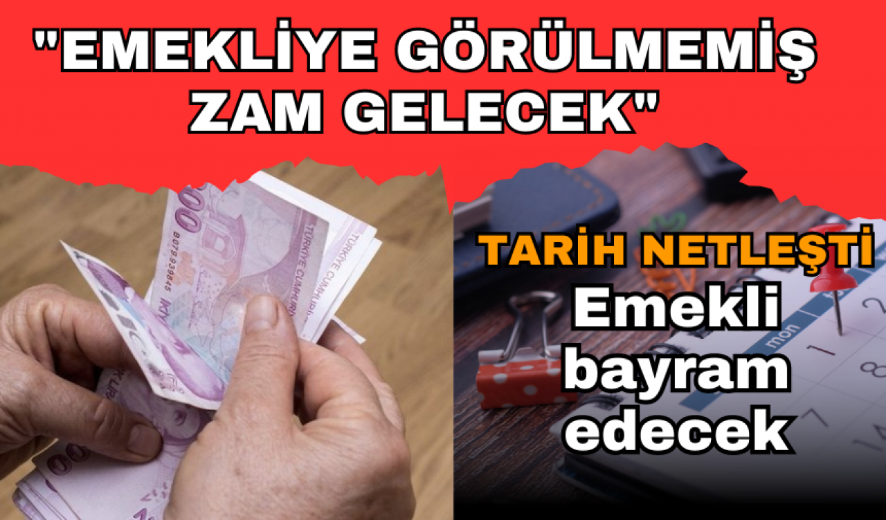 ERDURSUN: EMEKLİYE GÖRÜLMEMİŞ ZAM GELECEK